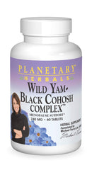 Planetary Herbals Wild Yam-Black Cohosh Complex bottle and label
