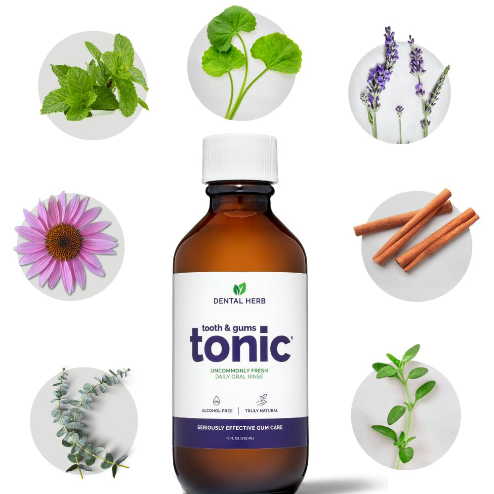 Plant-based formula with natural herbs for oral wellness