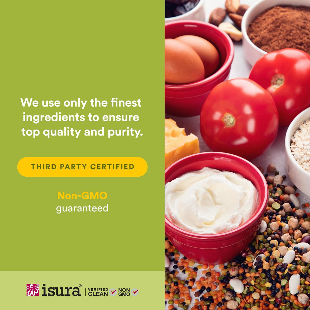 Plant-based nutrients: algae, amla, natto