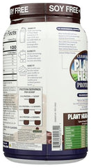 Genceutic Naturals Plant Head Protein Chocolate back nutrition panel