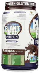 Close-up of Plant Head Protein Chocolate ingredients