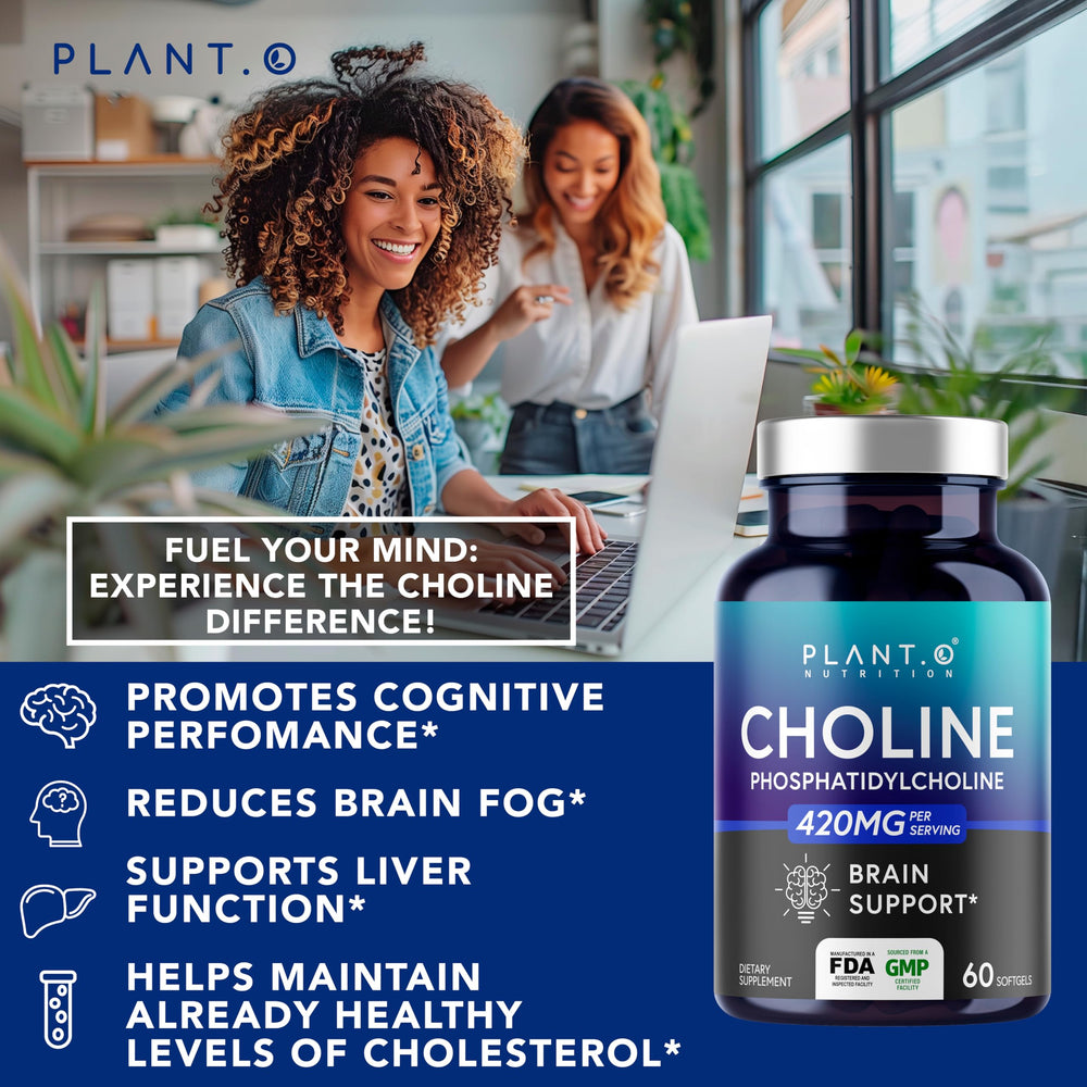 Close-up of 430mg phosphatidylcholine softgels