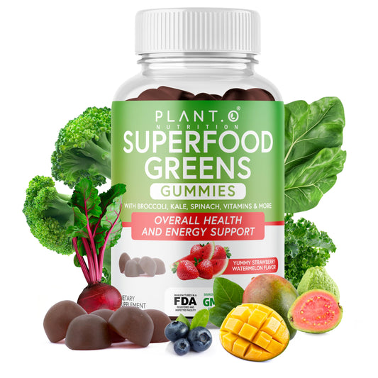 Hero image for PLANT.O NUTRITION SuperGreens Gummies