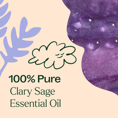 Aromatherapy aroma notes: earthy, fruity, floral of Clary Sage