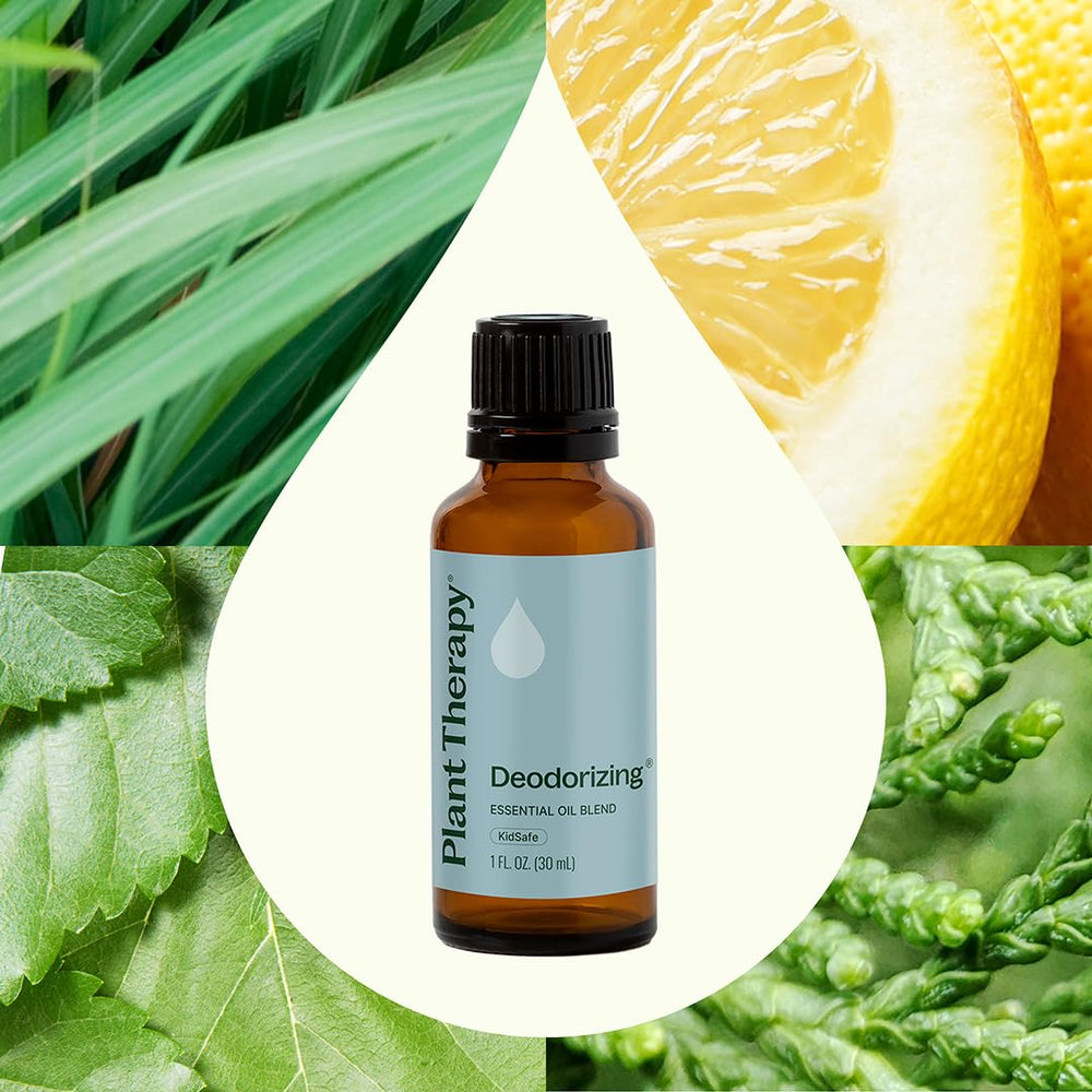 Ingredients chart for Plant Therapy Deodorizing Essential Oil Blend