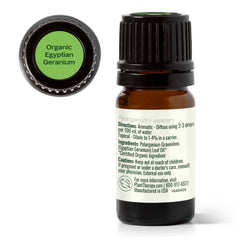 Packaging and label for Plant Therapy Geranium oil