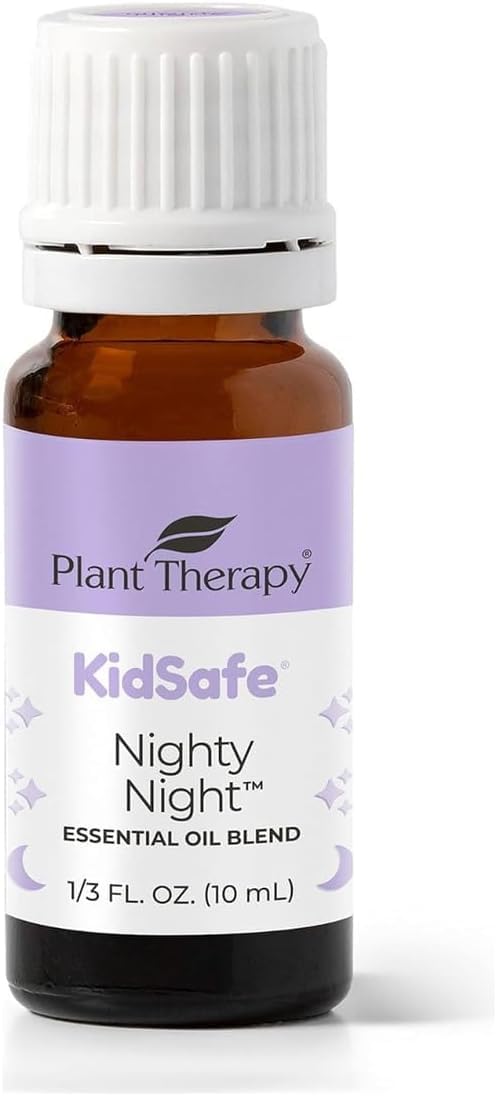 Plant Therapy KidSafe Nighty Night essential oil blend bottle, 10 mL