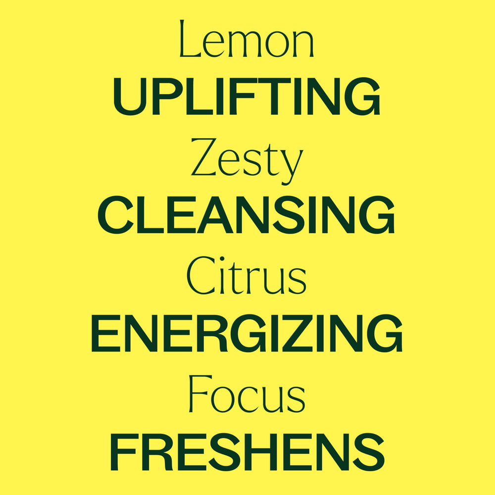 Dropper releasing lemon essential oil