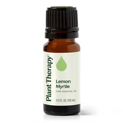 Bottle of Plant Therapy Lemon Myrtle Essential Oil 10 mL