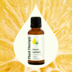Fresh lemons and lemon peels for lemon oil