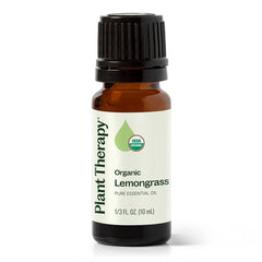 Plant Therapy Lemongrass Essential Oil 10 mL bottle