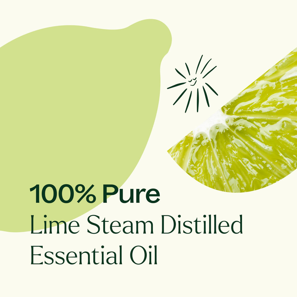 Using Lime Steam Distilled Essential Oil with a carrier oil