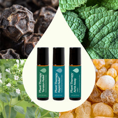 Tension Relief essential oil roll-on bottle