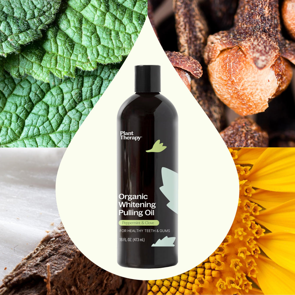 Alcohol-free formula for oil pulling