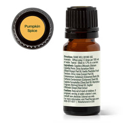 Pumpkin Spice essential oil packaging with Plant Therapy branding