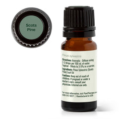 Plant Therapy Scots Pine essential oil on display with packaging