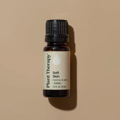 Plant Therapy Soft Skin Turmeric image hints at vibrant, antioxidant-rich skin care.