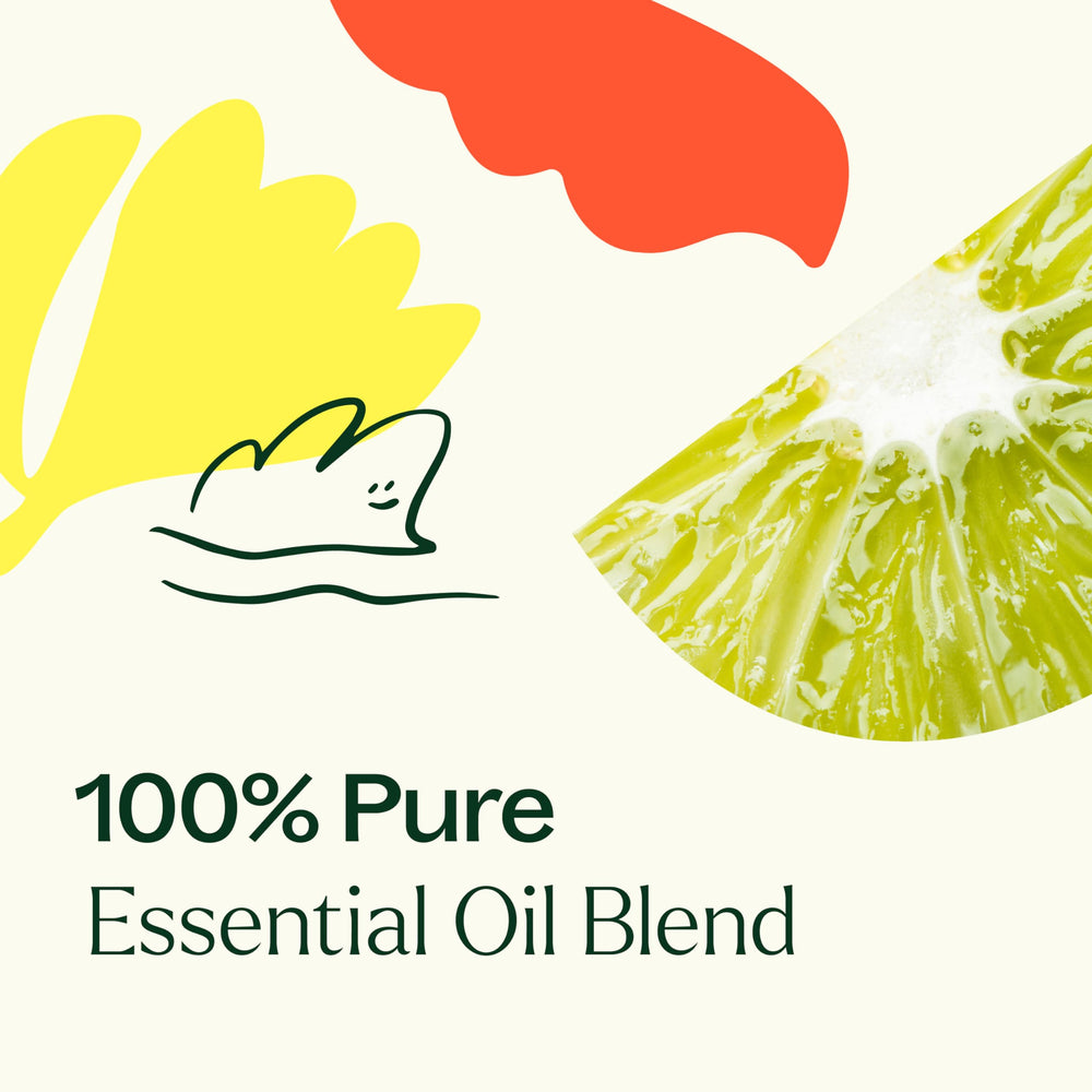 Relaxing sleep scene with Unwind oil for bedtime