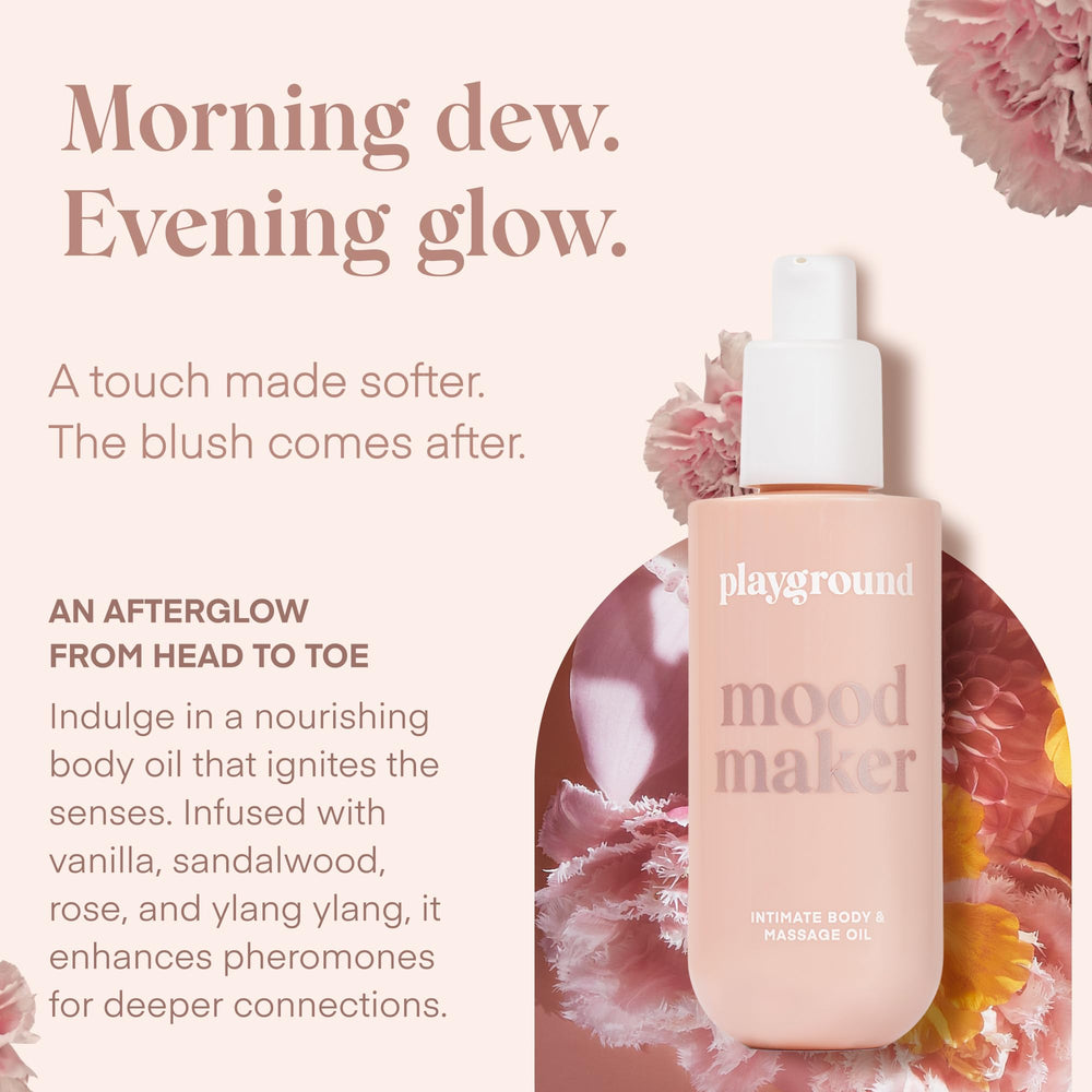 Natural plant oils soothing and moisturizing skin