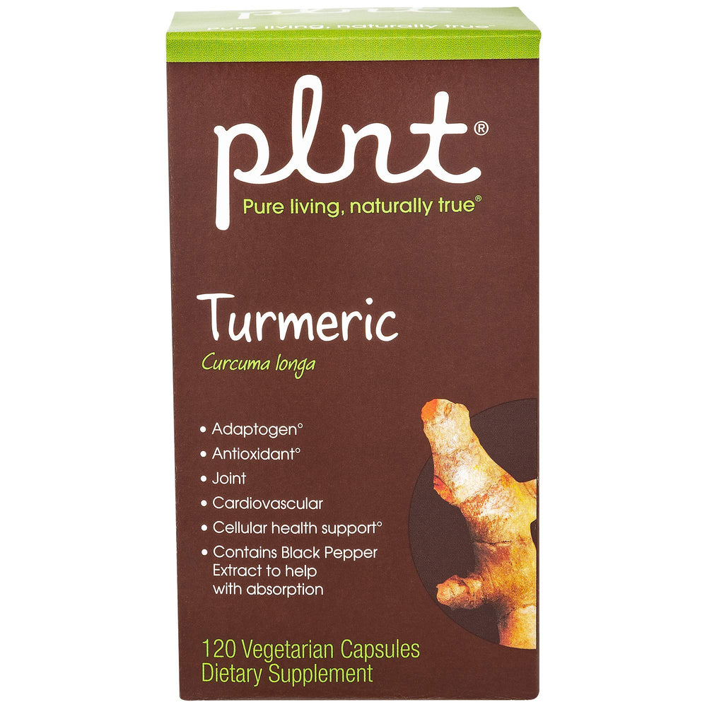 Ground turmeric powder in a small dish
