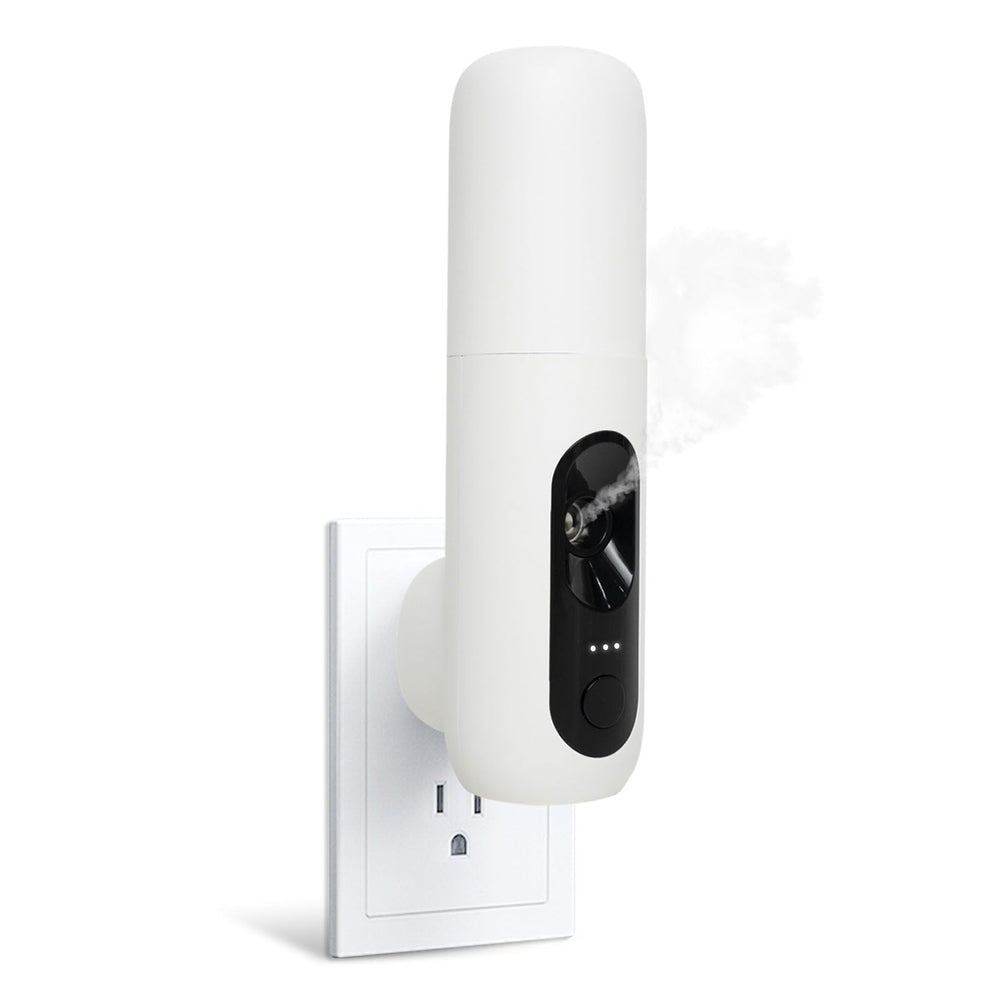 Front view of the plug-in waterless ultrasonic essential oil diffuser