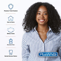 Illustration of swishing mouthwash for whitening