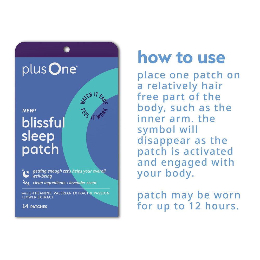 14-count box of plusOne Blissful Sleep Patch