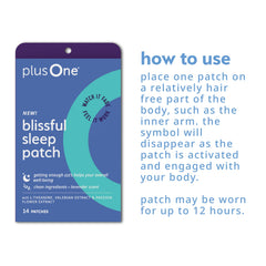14-count box of plusOne Blissful Sleep Patch