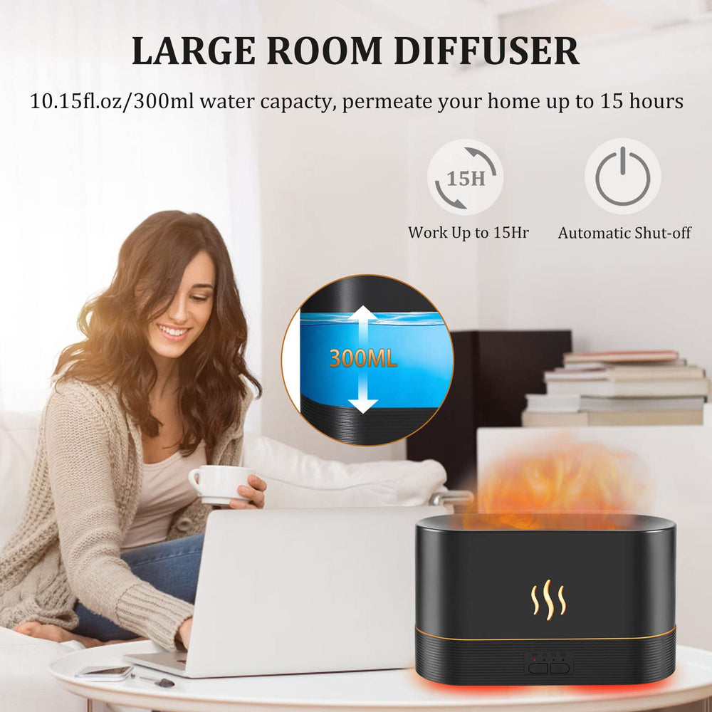 Timer settings and adjustable mist for PLUWEL diffuser