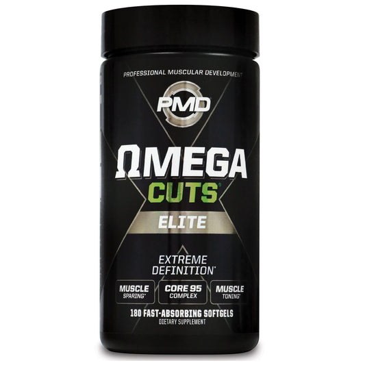 PMD Sports Omega Cuts Elite bottle front view