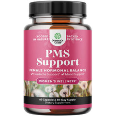 PMS Support for Women bottle – front view