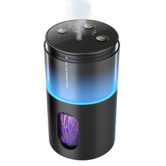 Pmsusoow Waterless Diffuser Obsidian Black front view