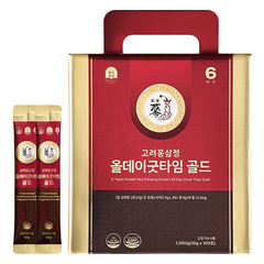 PNBG 6-Year Korean Red Ginseng Shot packaging with 100-stick box