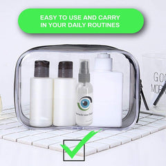 Compact pocket-size bottle for on-the-go cleaning