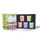 Podaras Home 12 percent essential oil samplers pack showing mood boosting aromas