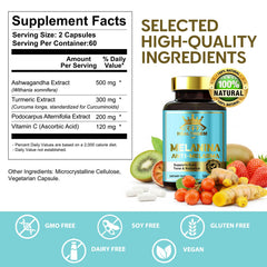 Podocarpus extract and Vitamin C highlight