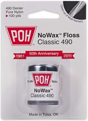 POH Dental Floss Unwaxed packaging showing four 100-yard units