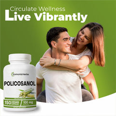 Policosanol capsules derived from sugar cane