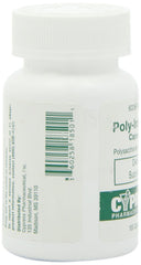 Poly Iron Capsules bottle packaging and label 185-01
