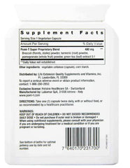 Close-up of Pomi-T ingredients: pomegranate, green tea, turmeric and broccoli for prostate support