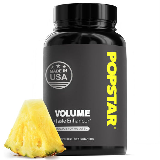 POPSTAR Labs Semen Volume Booster bottle with label