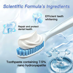 Fluoride-free toothpaste designed for sensitive teeth