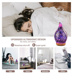 Elegant BPA-free aroma diffuser suitable for home, office, gym, and spa