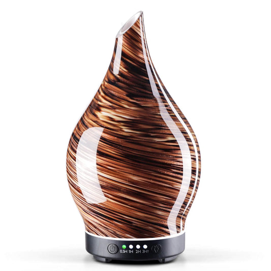 Porseme 150ml glass diffuser in dark golden color