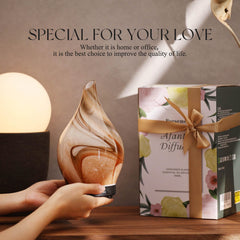Diffuser suitable for rooms up to 15x15 ft