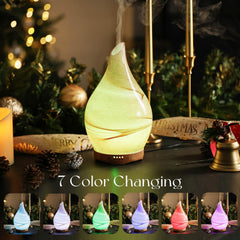 Ambient mist from Porseme diffuser in a cozy room