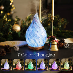 Mist emitting from the Porseme ultrasonic diffuser