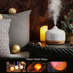 Ultrasonic nano-mist emitted from Porseme diffuser