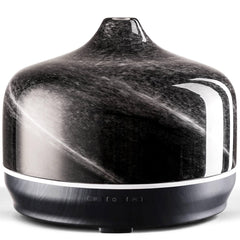 Porseme 500ml hand-blown glass diffuser in obsidian finish