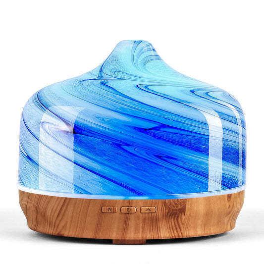 Handmade 500ml glass essential oil diffuser by Porseme